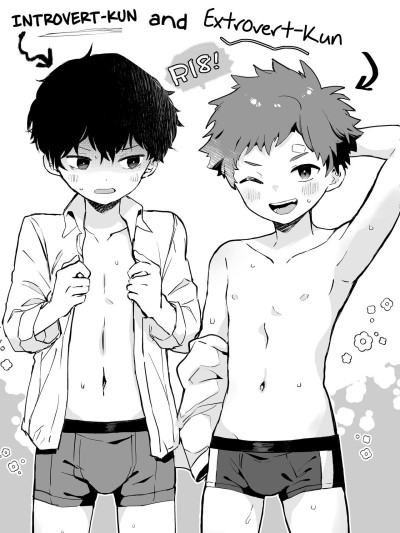 Inkya-kun to youkya-kun | Introvert-kun and Extrovert-kun