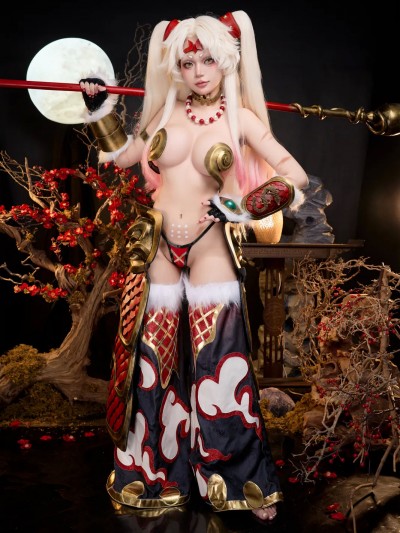 ZinieQ (ジニCosplayer) cosplay Wukong – Black Myth: Wukong