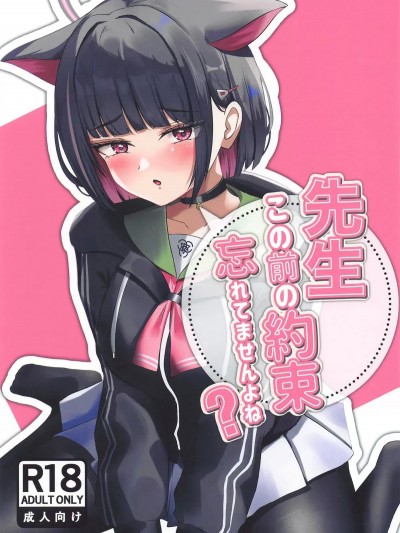(せんせーのアーカイブ12) [雷肉蒸溜所 (雷肉)] 先生、この前の約束忘れてませんよね? (ブルーアーカイブ) [中国翻訳]