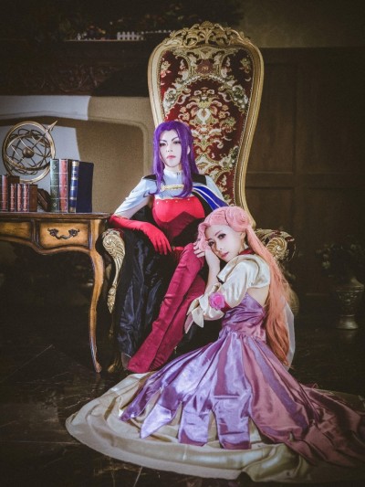 《Code Geass 反叛的鲁路修》柯内莉娅&尤菲米娅 C O S P L A Y