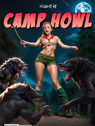 Night at Camp Howl by Shadow Renders