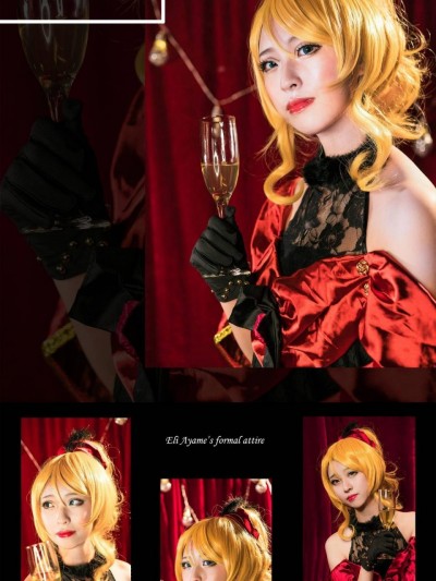 《Love Live!》绚濑绘里化装舞会ver C O S