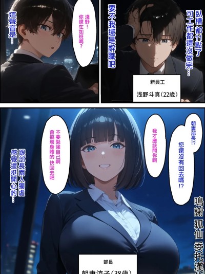 [あちちハウス] 営業成績1位になったら美人女上司がご褒美にセックスしてくれるので1位にな [Chinese] [AI Generated]