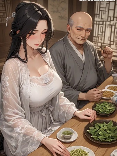 [溶洞里的毛毛虫二号机]仙媳端午小故事文字无码 [AI Generated]