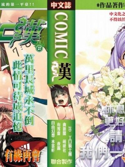 [中文誌]COMIC漢 2008年07月號 總 第12期
