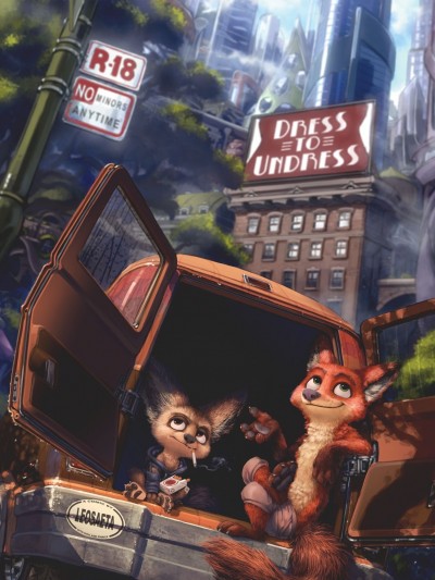 Dress To Undress (Zootopia) by Seth Iova