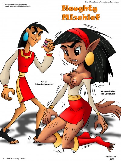 Naughty Mischief (The Emperor’s New Groove) by Silverbulletproof
