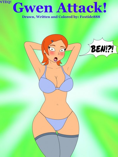 Gwen Attack- Foxtide888 – Ben 10