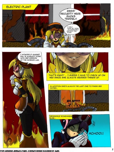 Rock-Gal #5 – Megaman by VCampan