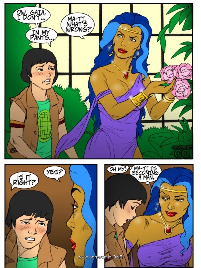 Mom Son- Captain Planet Cumix