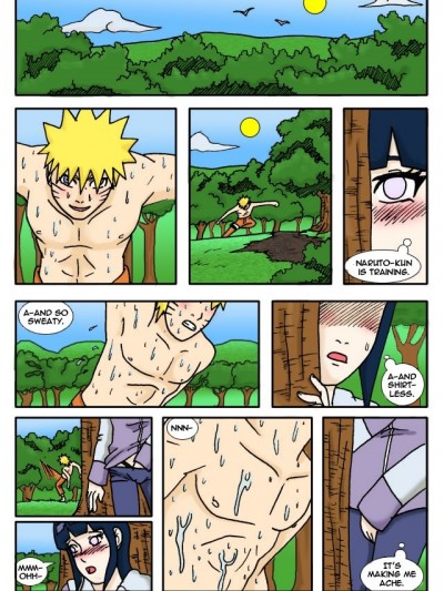 Help him train, Hinata. (Naruto)