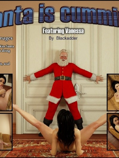 Santa is Cumming- Blackadder