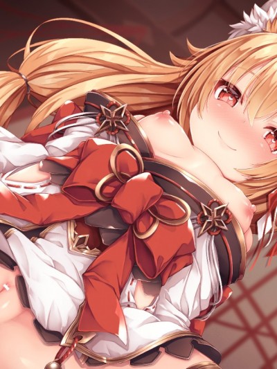 [空色れん]式神お狐様に騎乗位で…♡
