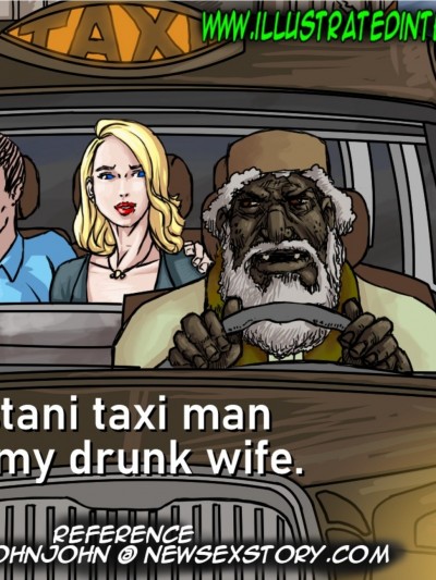 Pakastani Taxi Man- Illustratedinterracial