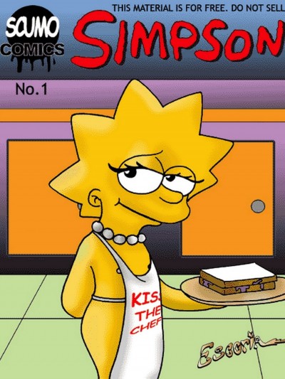 ScumoComics – Kiss The Chef (The Simpsons)