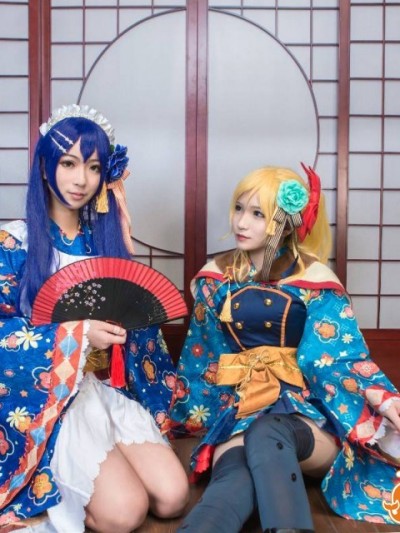 《Love Live!》大正浪漫和服觉醒绘海组 C O S P L A Y