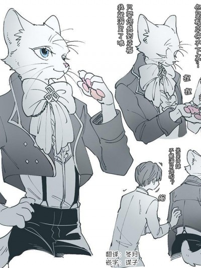 [绿茶汉化组] [ドジ]紳士的なぬこ