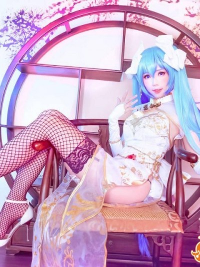 《VOCALOID》初音MIKU金絲雀ver C O S P L A Y