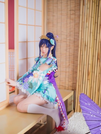 《love live sunshine》松浦果南浴衣 C O S P L A Y
