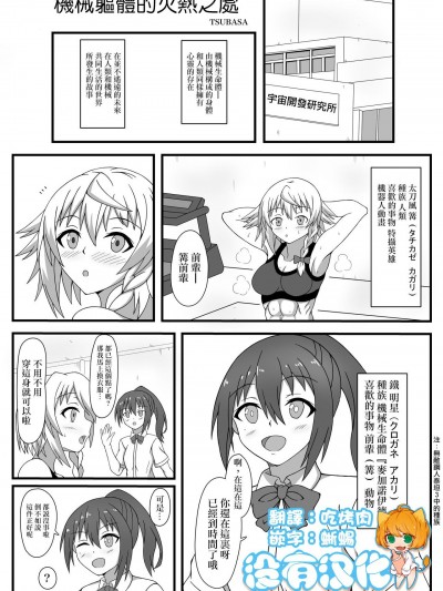 機械軀體的火熱之處 [沒有漢化] [TSUBASA] 機械の身体のアツいトコロ (体内・肉壁合同誌 腸内会誌3-A) [中国翻訳]