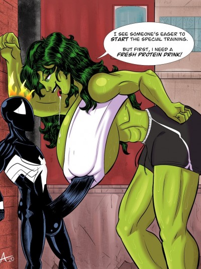 [Ameizing Lewds] Special She-Training (Marvel)