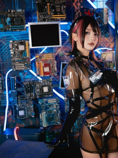 神楽坂真冬,無色哲学,cyberpunk, chinese, lolita, big breasts