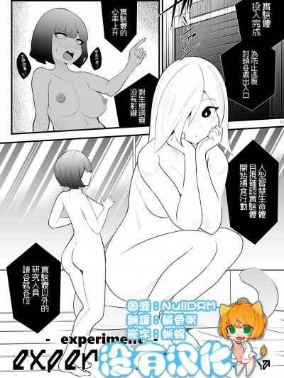 [沒有漢化] [異常森域 (トトリナ)] experiment [中国翻訳]