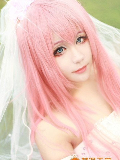 《VOCALOID》巡音流歌魔王花嫁婚纱 C O S P L A Y