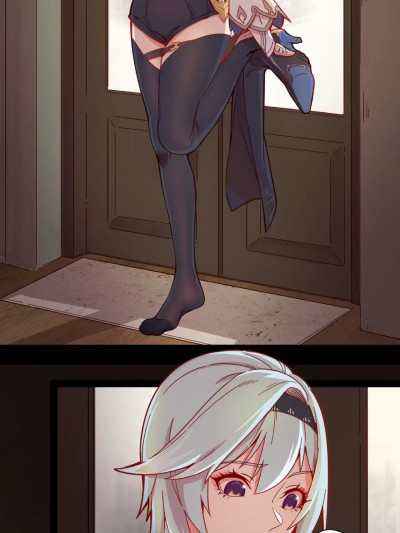 [David東] 优菈的残忍脚下