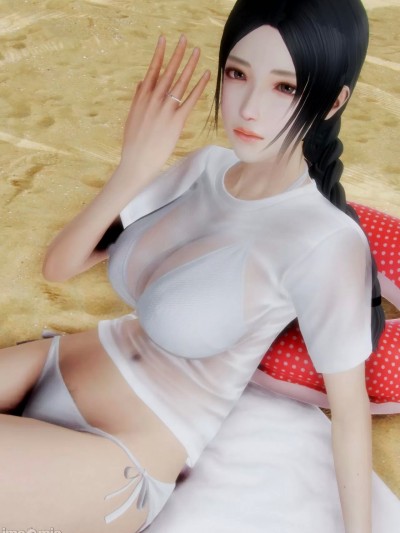 [alun] 海滩人妻