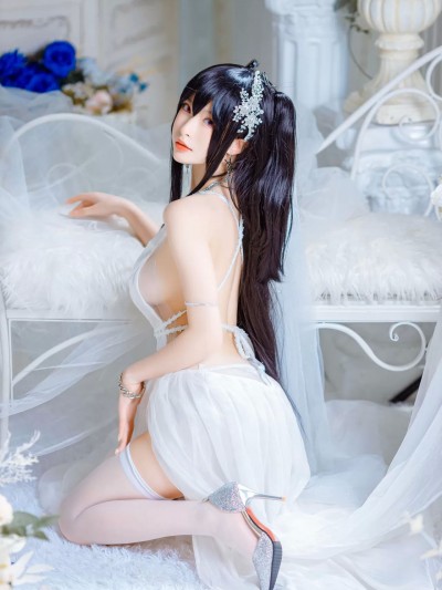 清水由乃 - Taihou wedding dress