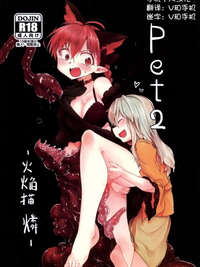 [手机个人汉化] (例大祭10) [RTD (みずが)] pet 2 -火焔猫 燐- (東方Project) [中国翻訳]