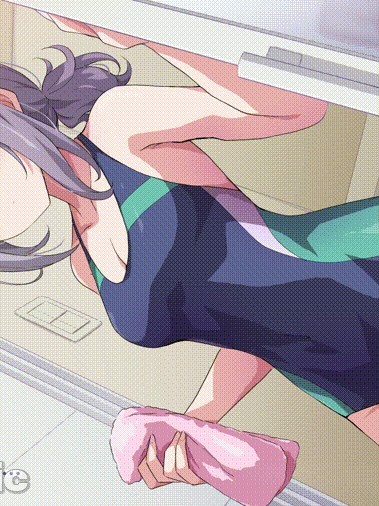 [まるごし&ニート社長] 水着シロコにお風呂で手コキしてもらう動画 (ブルーアーカイブ)