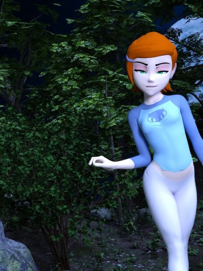 Darkfaust – Ben 10 – Gwen and Alien
