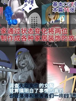 [hardening (りえた)] 婦警さんがインテリア商品の素材にされいろんなものに状態変化させられる話