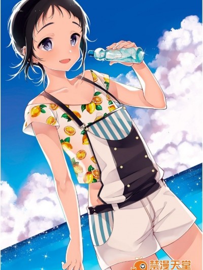 [瑞树汉化组] [崎由けぇき] 夏と恋とふたりぐらし (たまぼた)  [DL版]