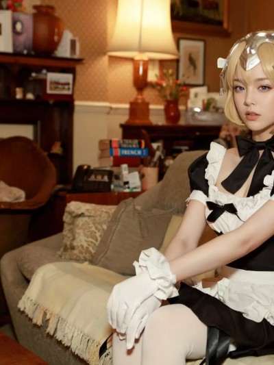 ATFM – Tsubaki cosplay Jeanne d’Arc Maid – Fate/Grand Order