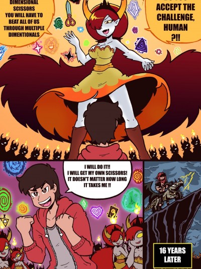 (Malandra Parodias)(Star Vs the Forces of Evil)Marco Harem Neverzone World