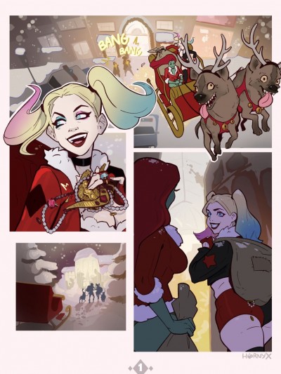 [Hornyx] Harley & Ivy’s Christmas Kiss