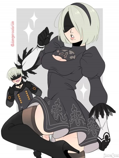 [路小茜个人汉化] [DangerousBride] NieR:Automata