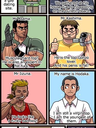 A Story About Five Tops Being Sexually Tortured by Incubus