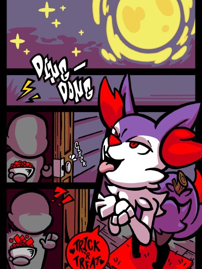 Halloween With Braixen