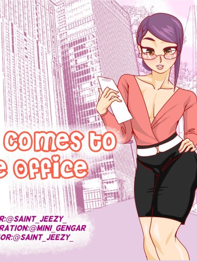 Slut! Comes To The Office