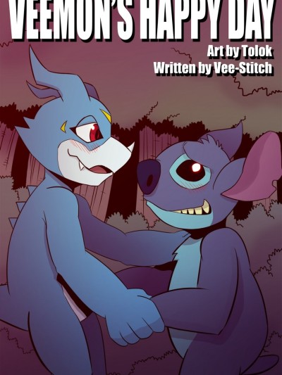 Veemon's Happy Day