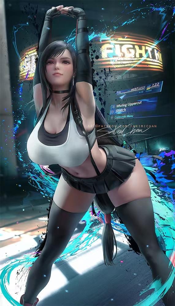 蒂法，官方逼死同人的3D區之王