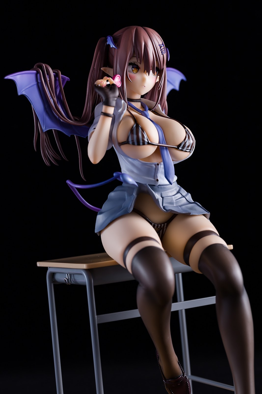 嬌羞的惡魔JK！魔太郎新作『惡魔少女 魯米爾』低調肉慾、R18模型 開始預購️‍