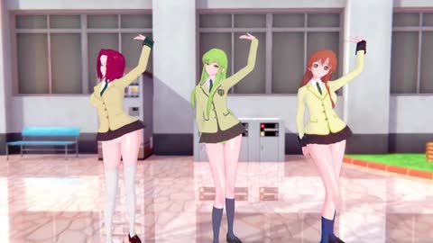 [KKS/MMD] 《勇敢的女孩 - Chi Mat Ba Ram》Karen Kozuki CC Shirley [Code Geass]