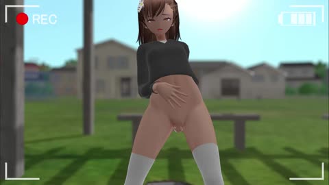 [貧乳愛好会会長補佐代理見習い] 公園露出撮影